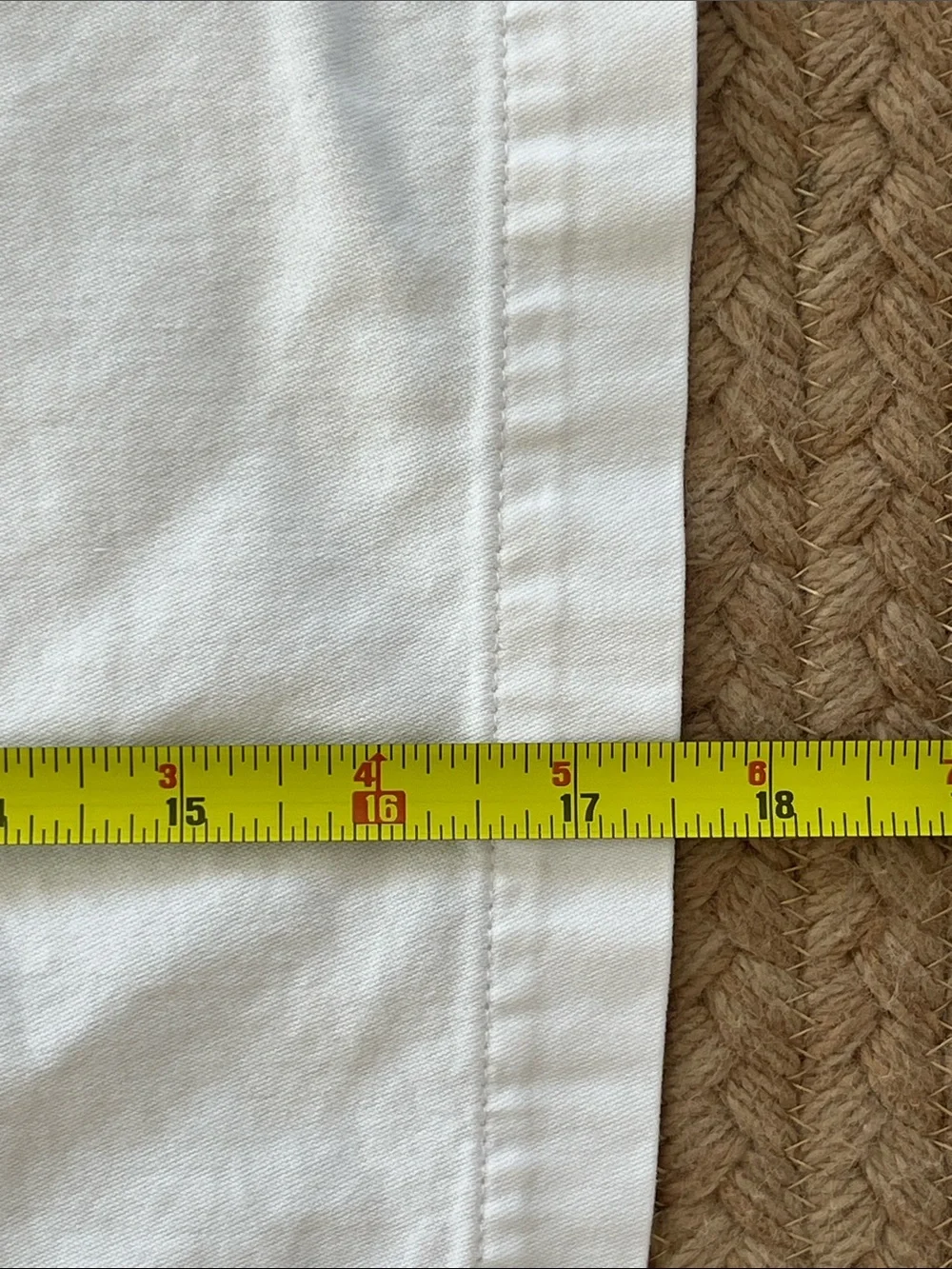 Set of White Embroidered Monogram 
